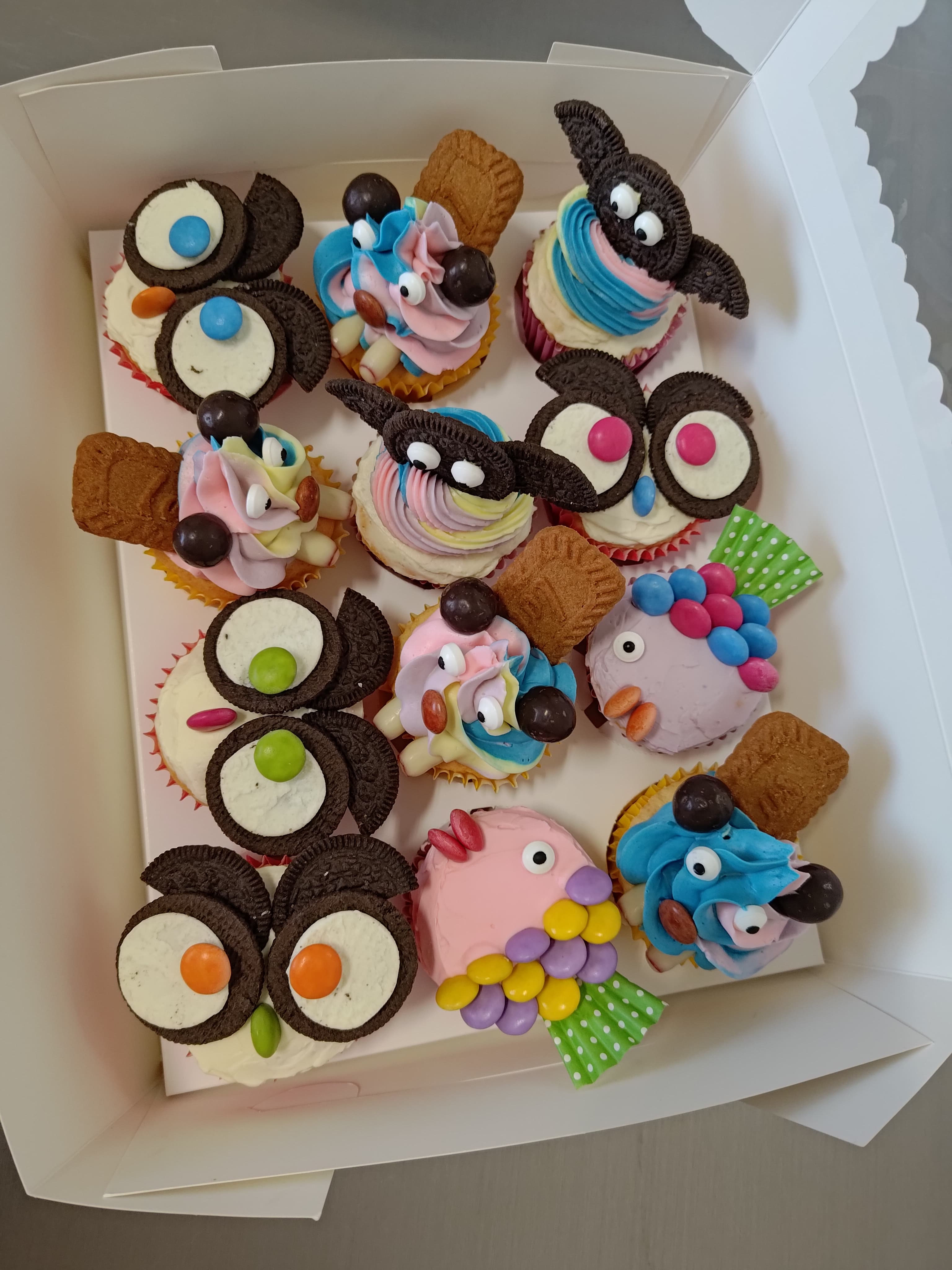 Animal Cupcakes
