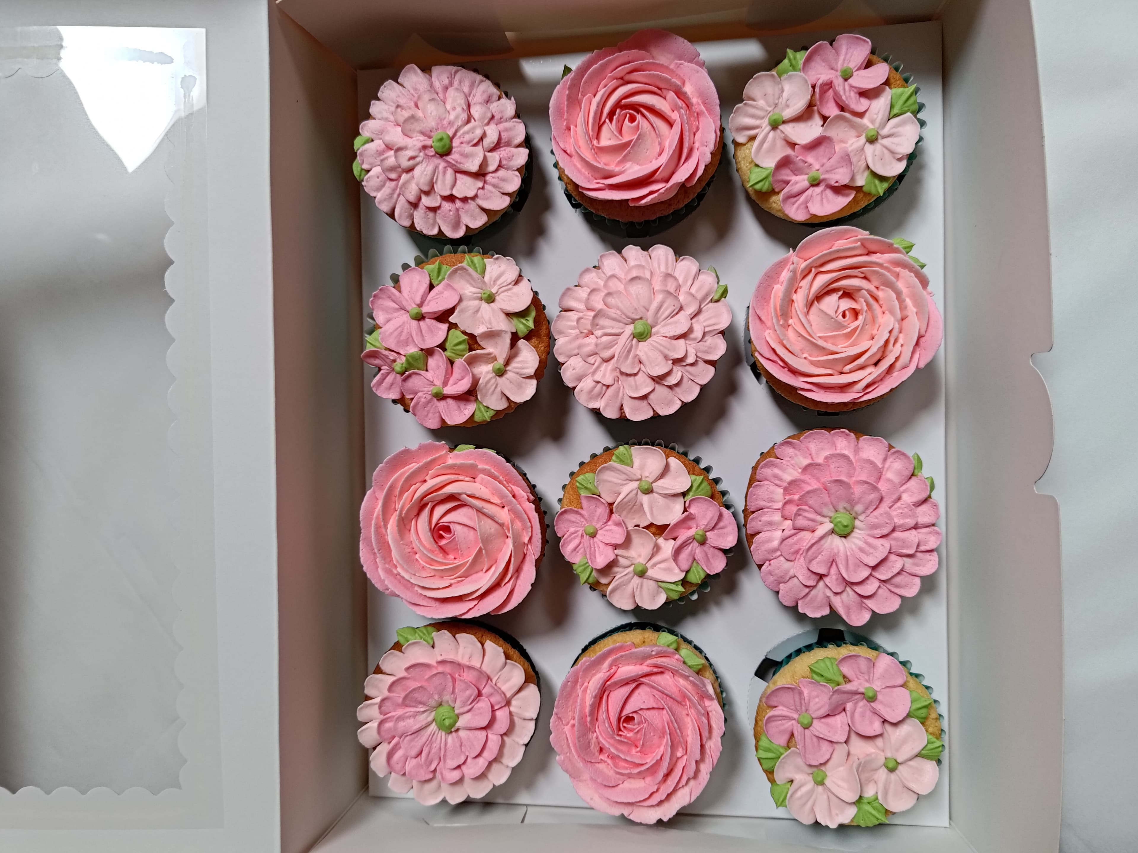 Floral Cupcakes