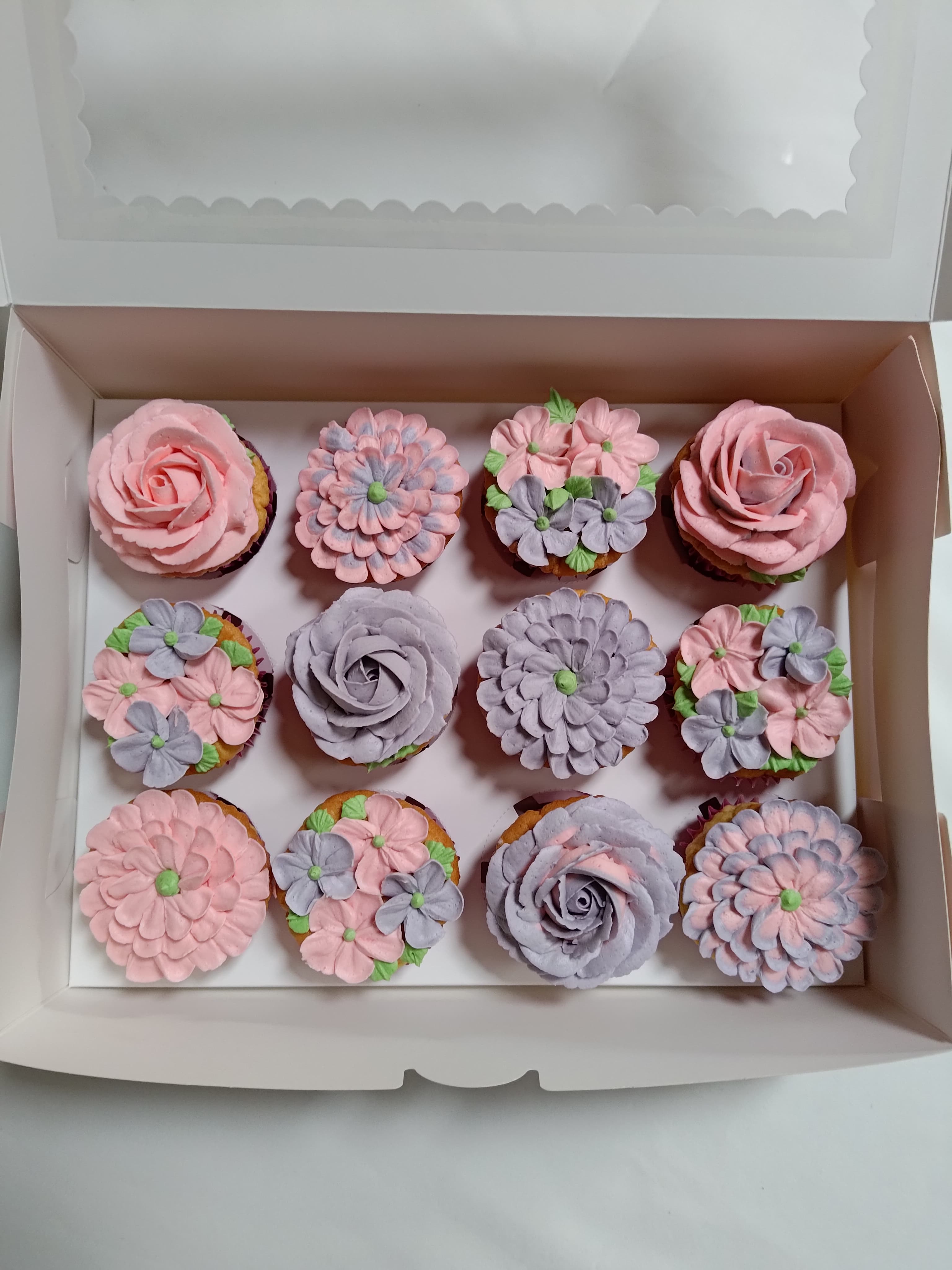 Floral Cupcakes